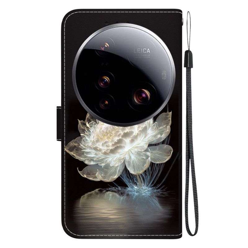 Läderskal Fodral Xiaomi 15 Ultra Kristallpion