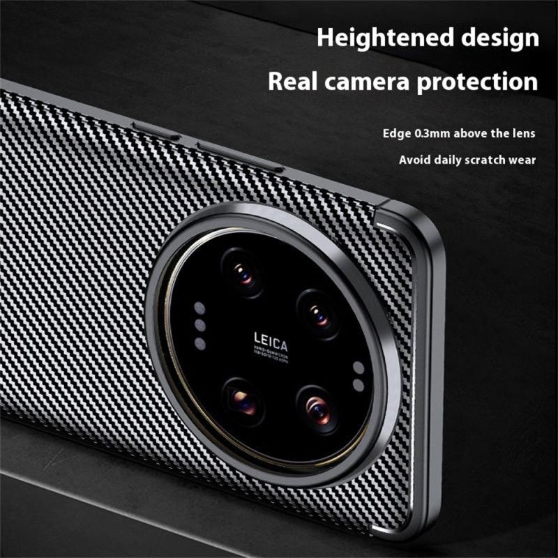 Skal För Xiaomi 15 Ultra Kolfiberstruktur