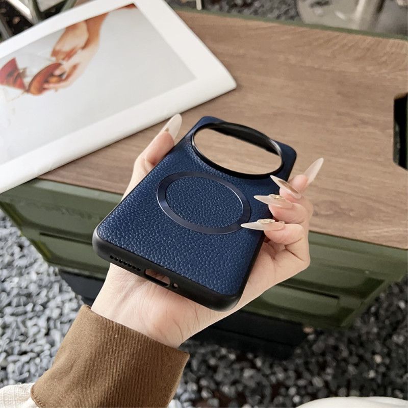 Skal För Xiaomi 15 Ultra Kompatibel Med Magsafe-lychee-lädereffekt
