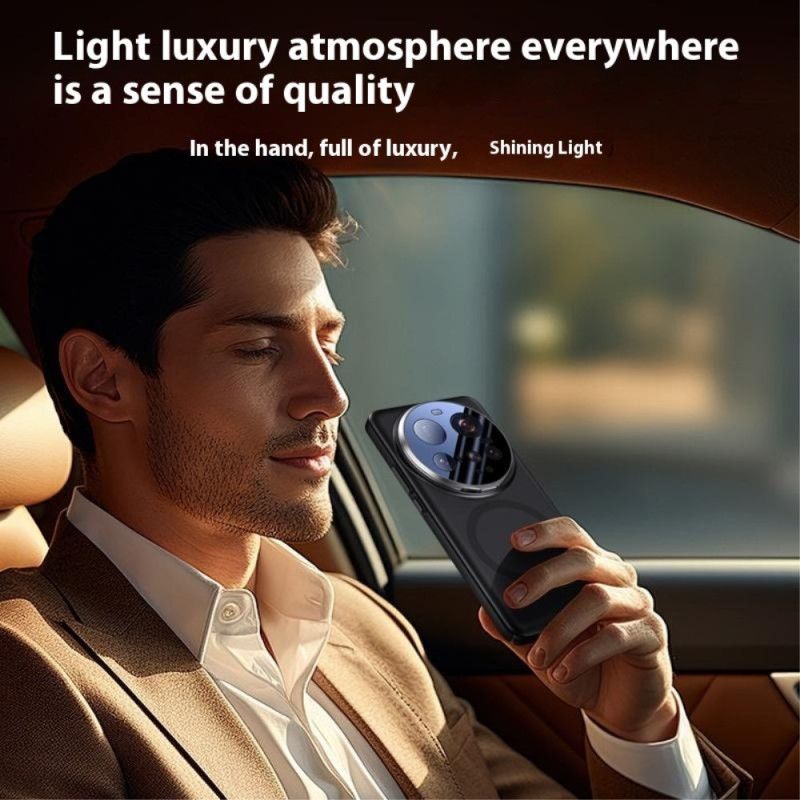 Skal Xiaomi 15 Ultra Kompatibelt Med Magsafe Alloy Med Fäste