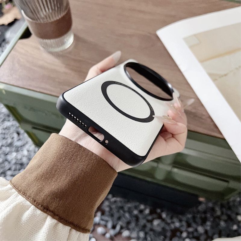 Skal Xiaomi 15 Ultra Telefonfodral Kompatibel Med Magsafe-lädereffekt