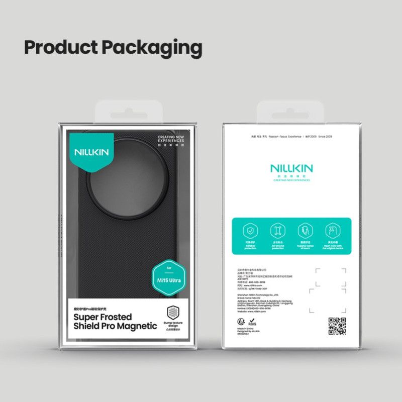 Skal Xiaomi 15 Ultra Telefonfodral Kompatibelt Med Magsafe Frosted Shield Pro Nillkin