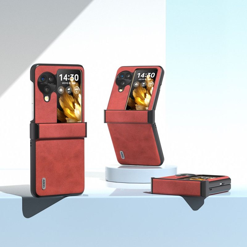 Skal Oppo Find N3 Flip Abeel Lädereffekt