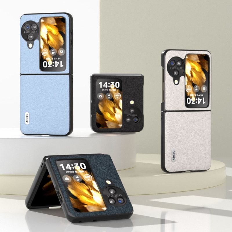 Skal Oppo Find N3 Flip Abeel Textured Leather Style