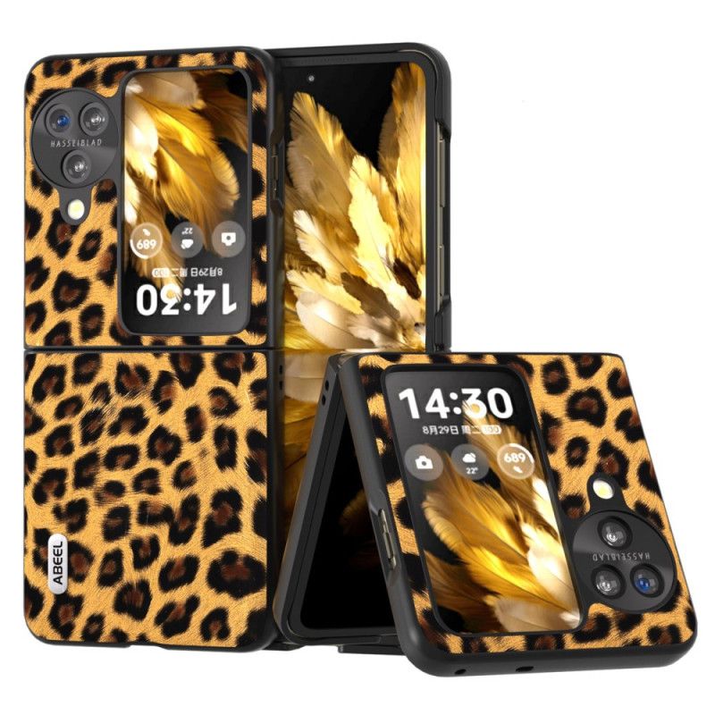 Skal Oppo Find N3 Flip Leopardmönster Abeel