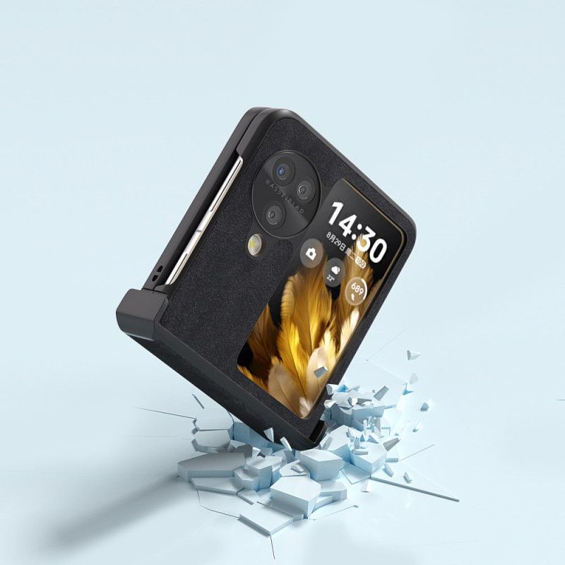 Skal Oppo Find N3 Flip Telefonfodral Retro Läderstil Abeel