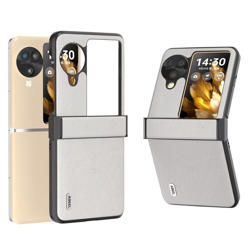 Skal Oppo Find N3 Flip Telefonfodral Texturerat Läder Abeel