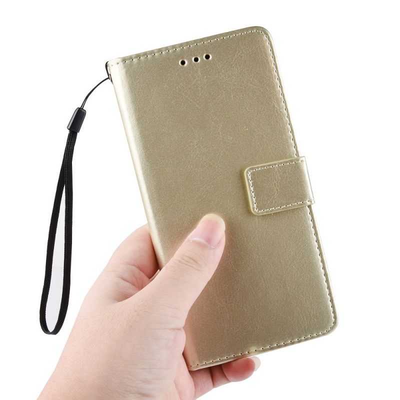 Fodral Oppo Reno 2Z Svart Flashigt Konstläder