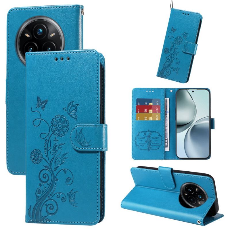 Fodral Realme 14 Pro Plus 5g Blommönster