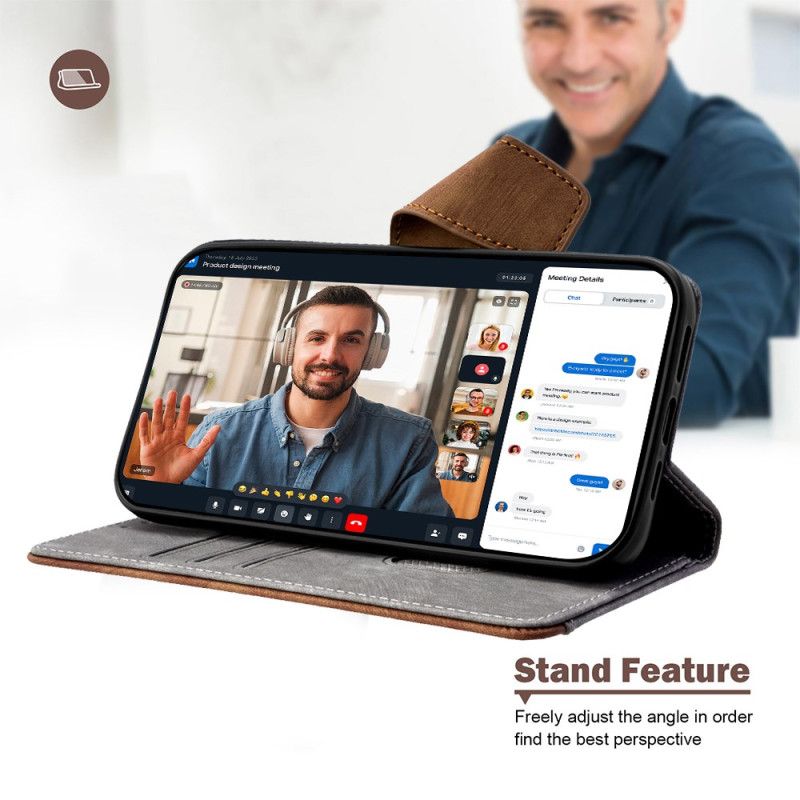 Fodral Realme 14 Pro Plus 5g Rfid-blockering I Vintagedesign