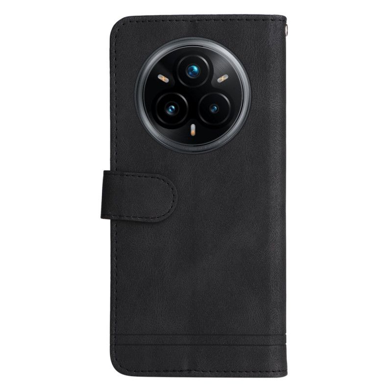 Fodral Realme 14 Pro Plus 5g Vintageeffekt Med Nit