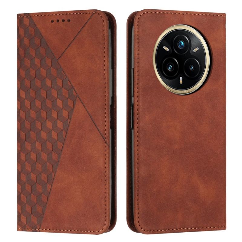 Folio-fodral För Realme 14 Pro Plus 5g Diamanter I Mockaeffekt