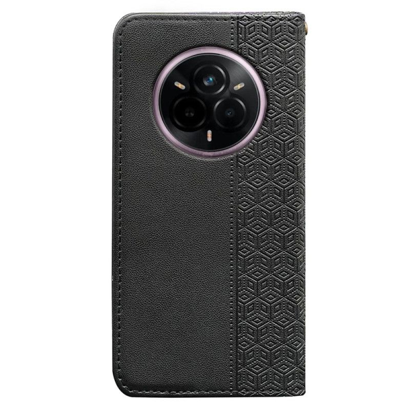 Folio-fodral Realme 14 Pro Plus 5g Telefonfodral Rutig Rem