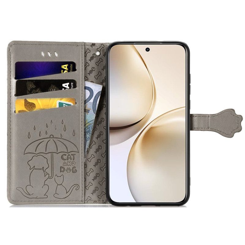 Läderfodral Realme 14 Pro Plus 5g Telefonfodral Animerade Djur