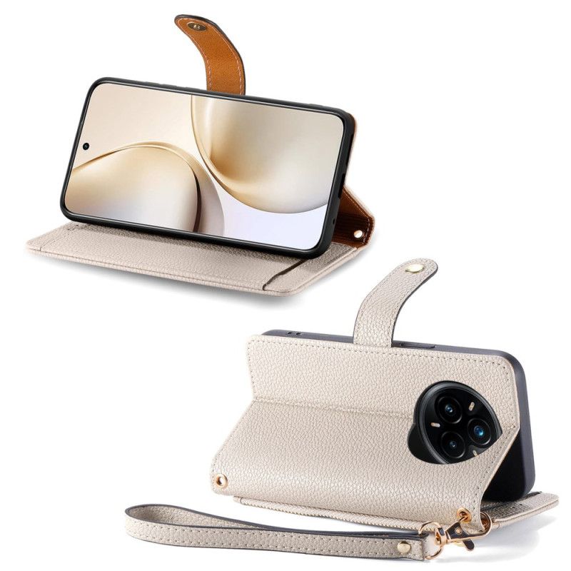 Läderfodral Realme 14 Pro Plus 5g Telefonfodral Myntbörs Och Rfid-skydd