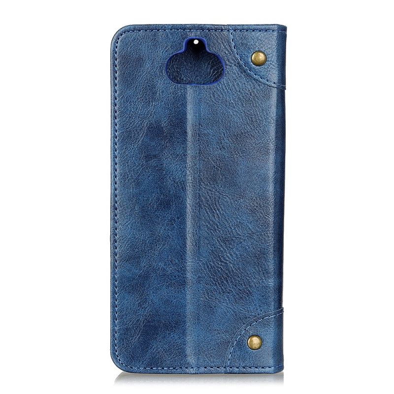 Folio-fodral Sony Xperia 8 Röd Vintage Nitversion