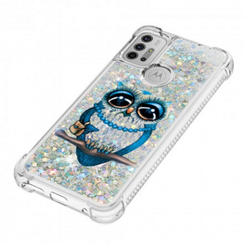 Skal Moto G30 / G10 Miss Glitter Owl
