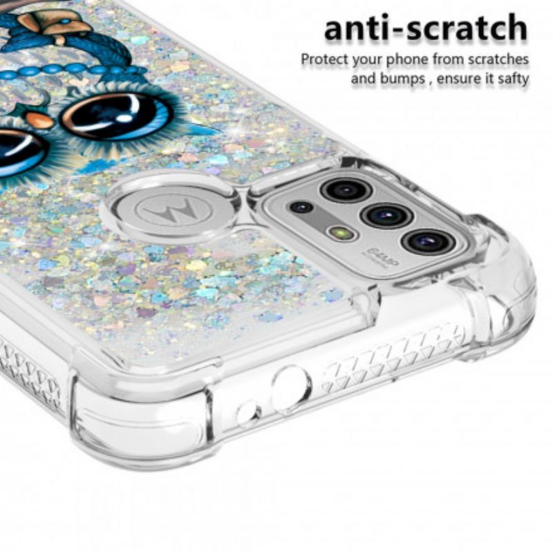 Skal Moto G30 / G10 Miss Glitter Owl