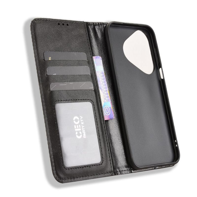 Folio-fodral Huawei Pura 80 Vintagefris