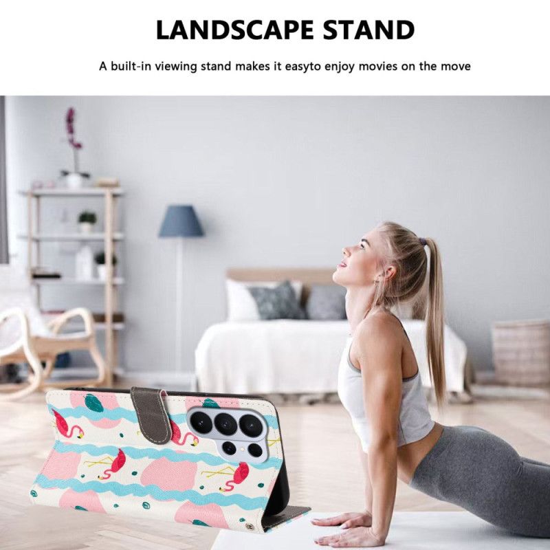 Fodral För Samsung Galaxy S26 Ultra Flamingos