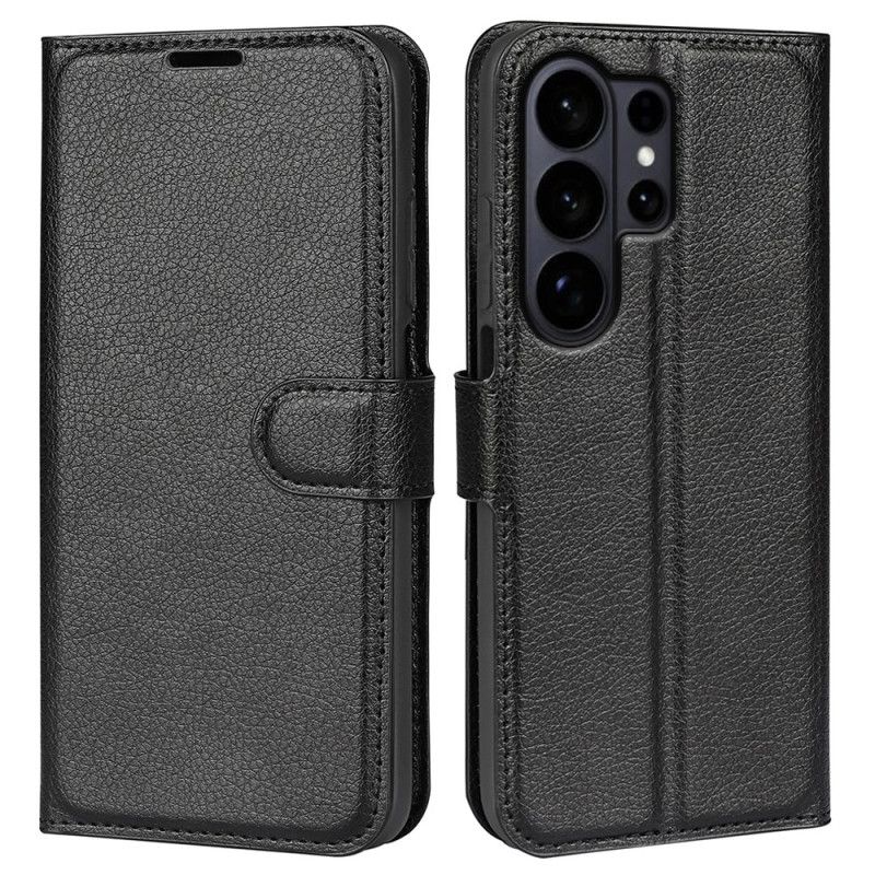 Fodral För Samsung Galaxy S26 Ultra Litchi-konstläder