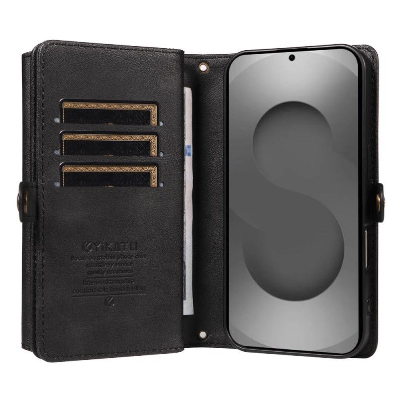 Fodral Samsung Galaxy S26 Ultra Vintageplånbok Med Axelrem