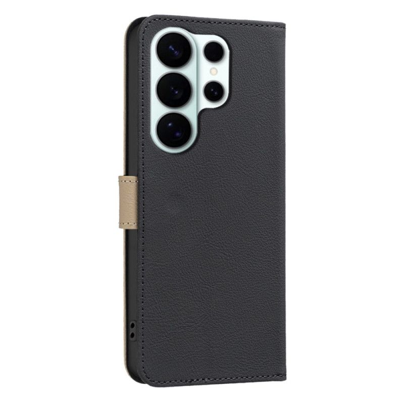 Läderfodral Samsung Galaxy S26 Ultra Telefonfodral Binfen-färg Blommönster