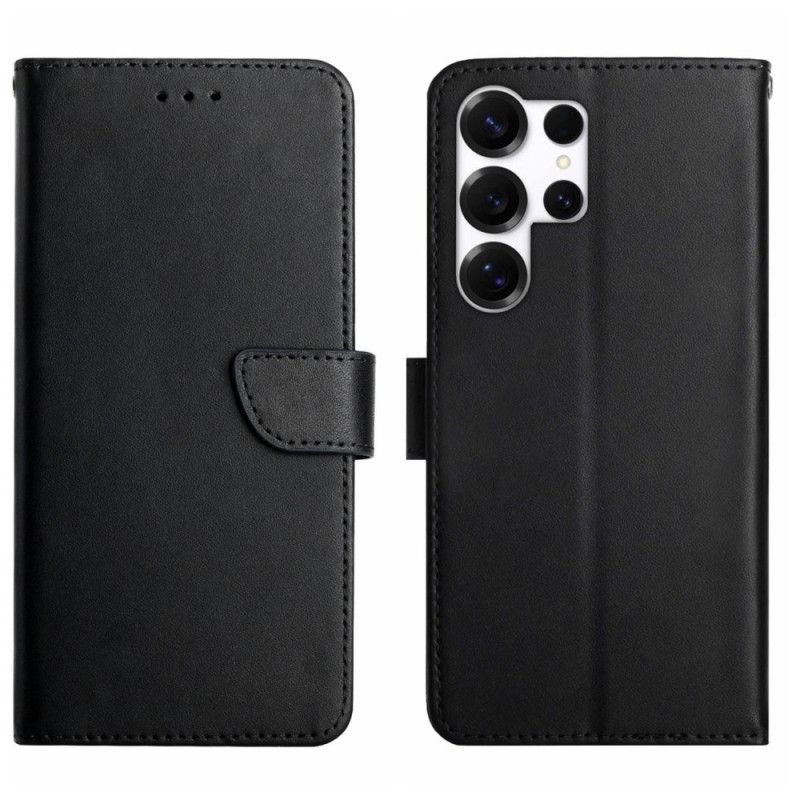 Läderfodral Samsung Galaxy S26 Ultra Telefonfodral Nappaläderstruktur