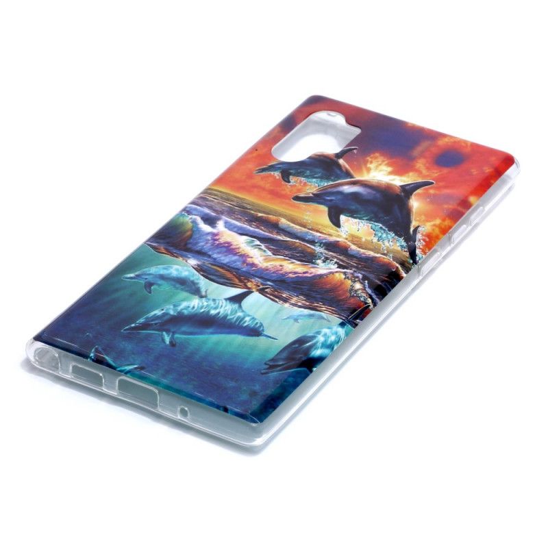 Skal Samsung Galaxy Note 10 Plus Delfiner I Naturen