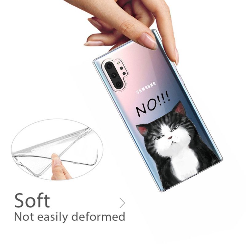 Skal Samsung Galaxy Note 10 Plus Katten Som Säger Nej