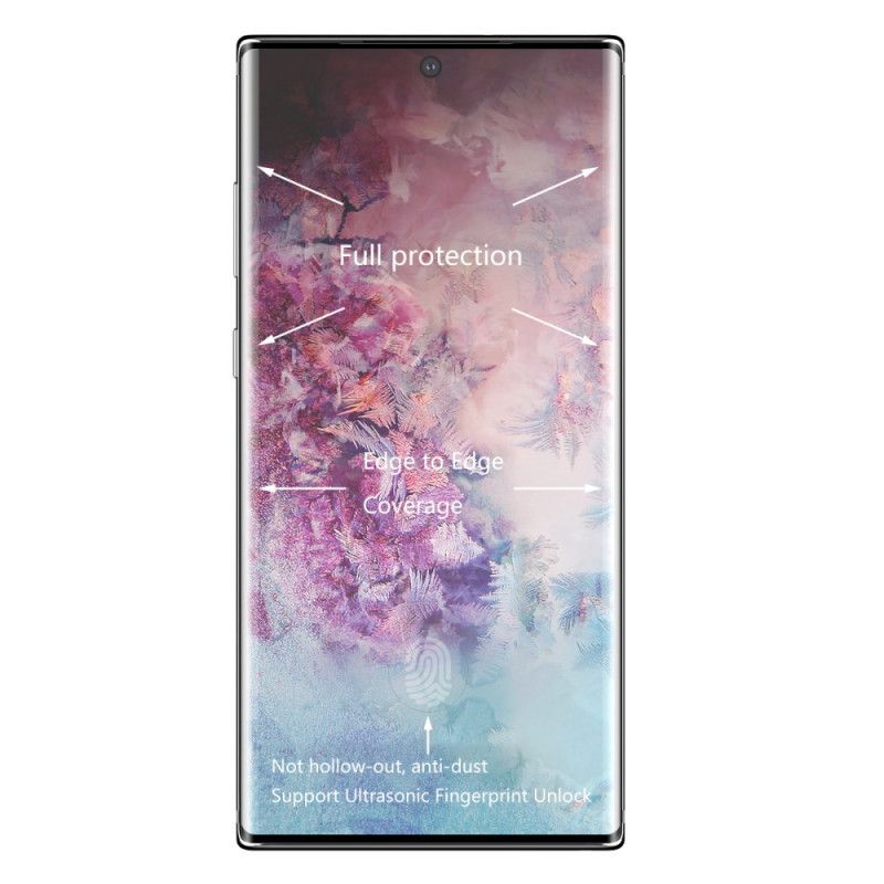 Skydd Av Härdat Glas Samsung Galaxy Note 10 Plus Grå Hattprins