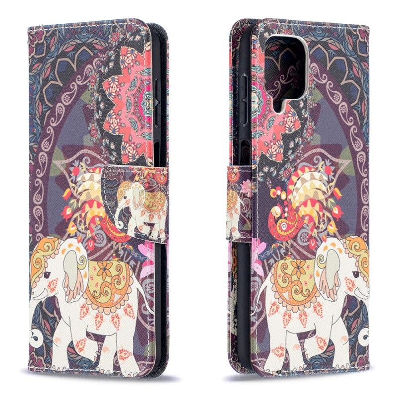 Skyddsfodral Samsung Galaxy A12 Indisk Elefant