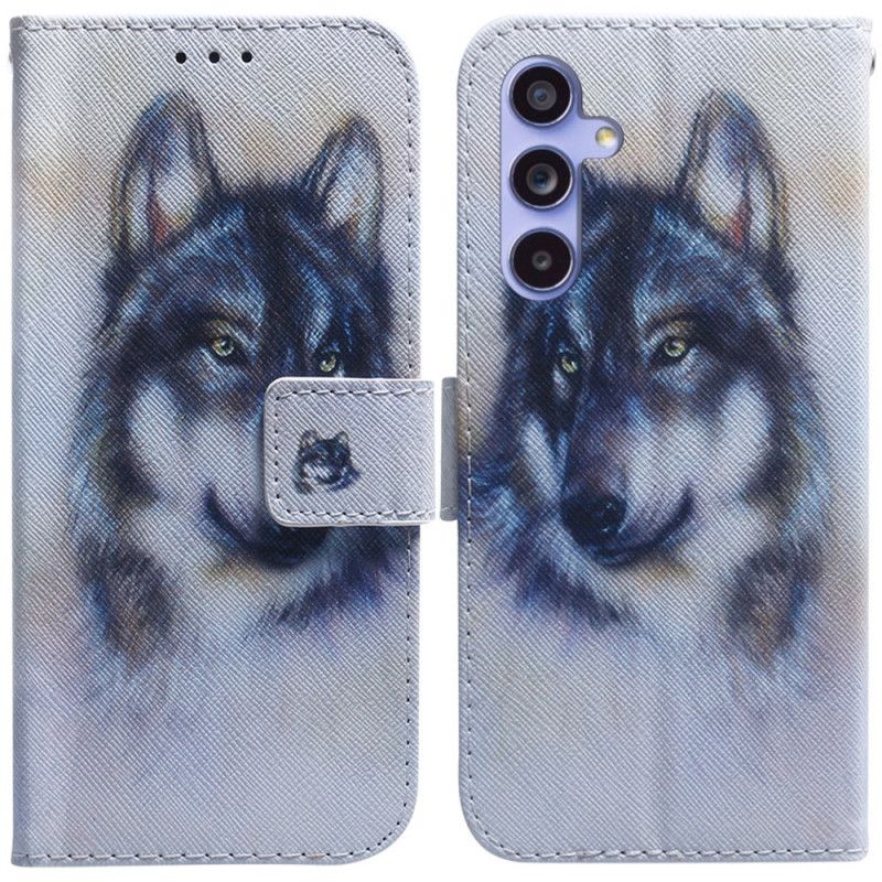 Fodral Samsung Galaxy A55 5g Wolf Akvarell