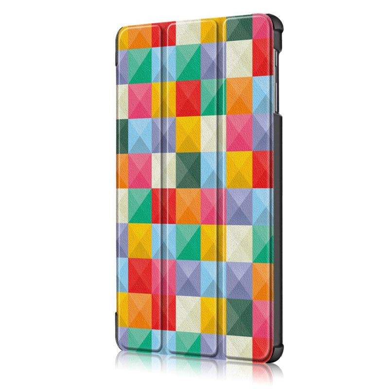 Färgglatt Förstärkt Samsung Galaxy Tab A 10.1 (2019) Smart Fodral