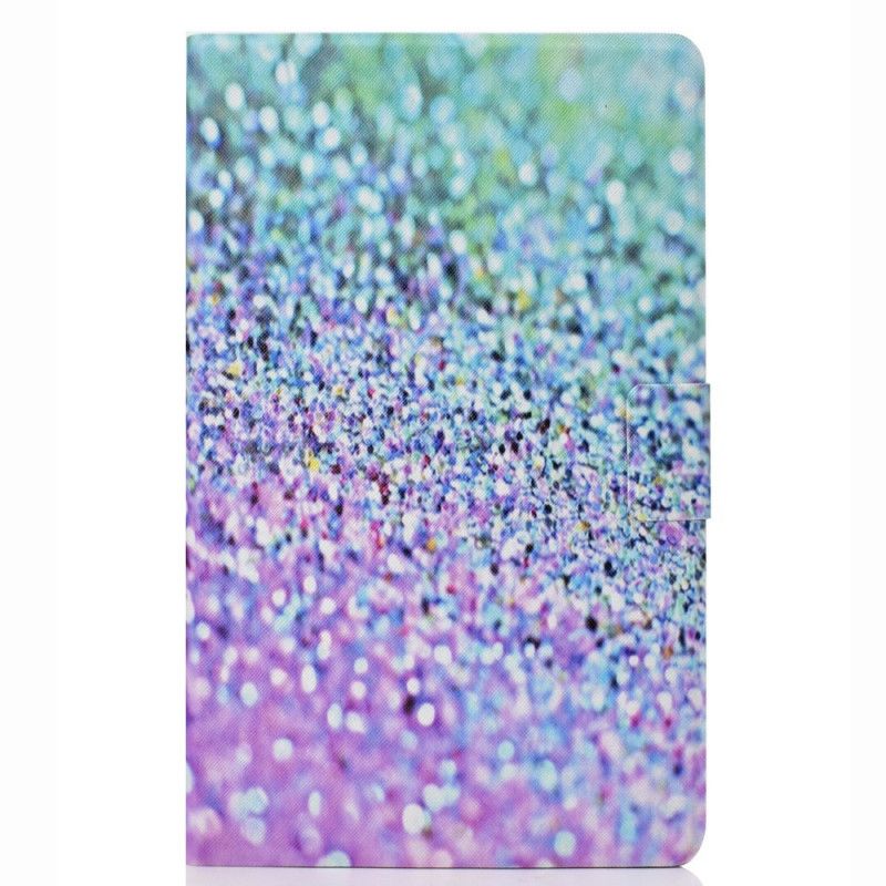 Fodral för Samsung Galaxy Tab A 10.1 (2019) Grön Blanka Paljetter