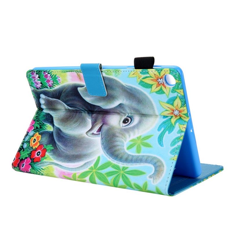 Fodral för Samsung Galaxy Tab A 10.1 (2019) Rolig Elefant