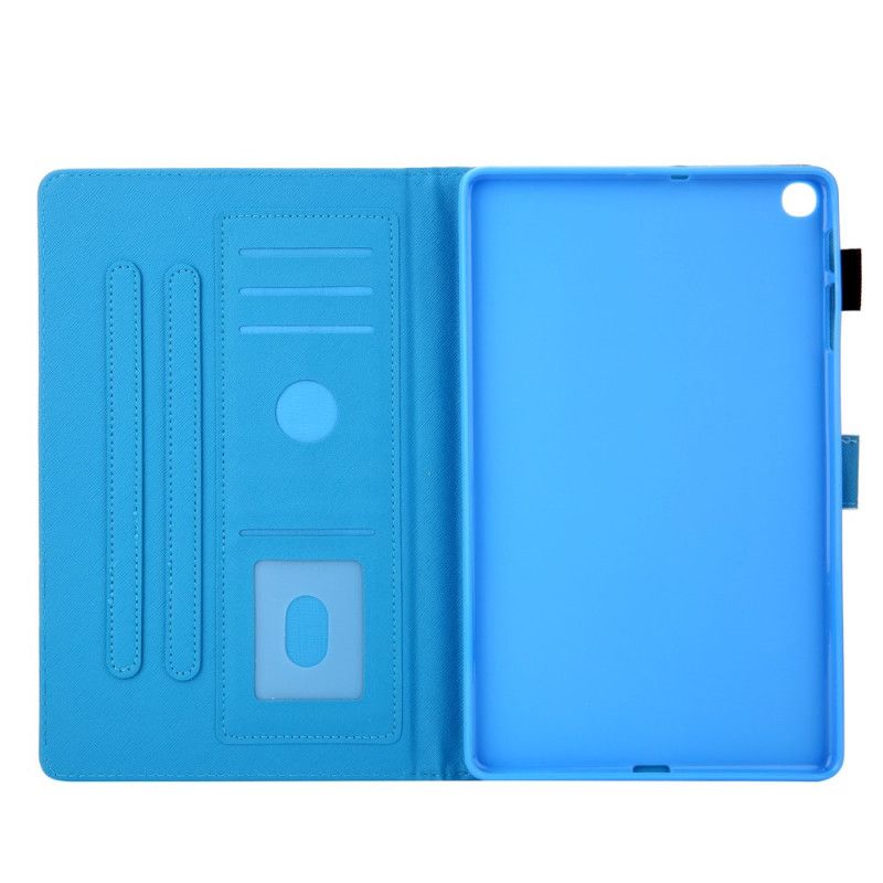 Fodral för Samsung Galaxy Tab A 10.1 (2019) Rosa Marmorkattunge
