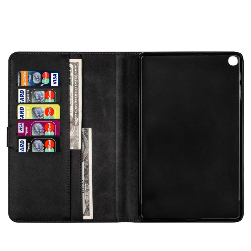 Fodral Samsung Galaxy Tab A 10.1 (2019) Svart Myntväska