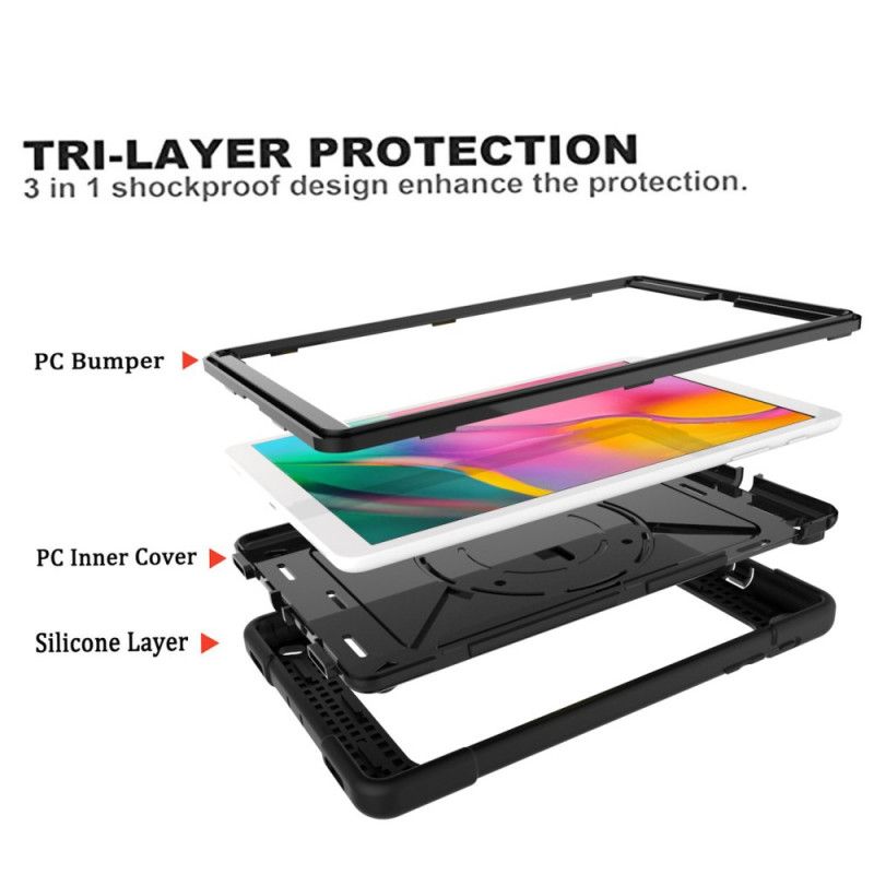 Skal Samsung Galaxy Tab A 10.1 (2019) Svart Multifunktion