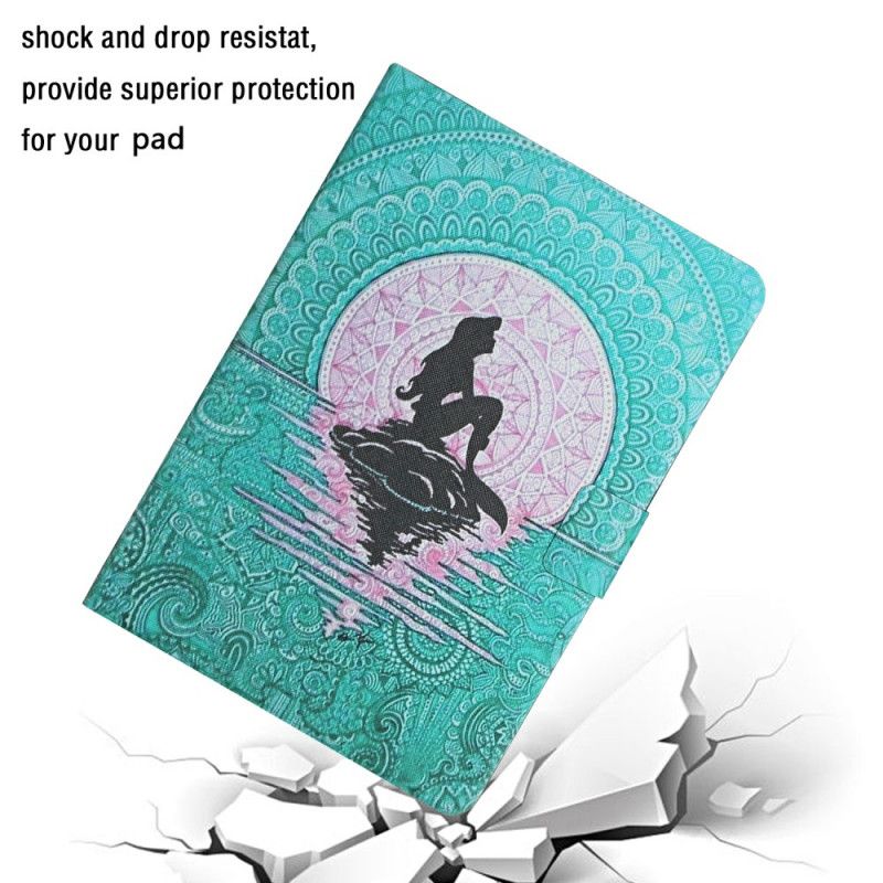 Skyddsfodral Samsung Galaxy Tab A 10.1 (2019) Sjöjungfru Mandala