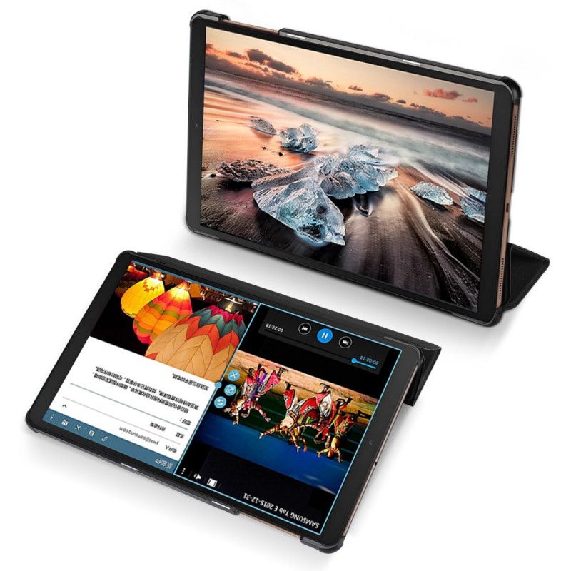 Smart Fodral Samsung Galaxy Tab A 10.1 (2019) Svart Domo-Serien Dux-Ducis