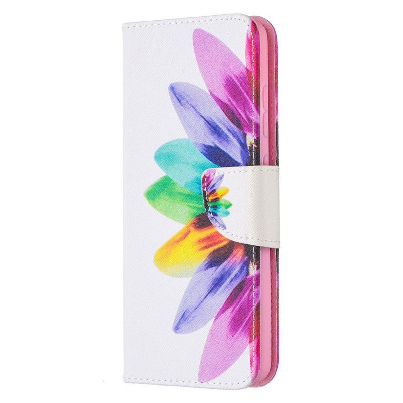 Fodral för Samsung Galaxy A52 4G / A52 5G Akvarellblomma