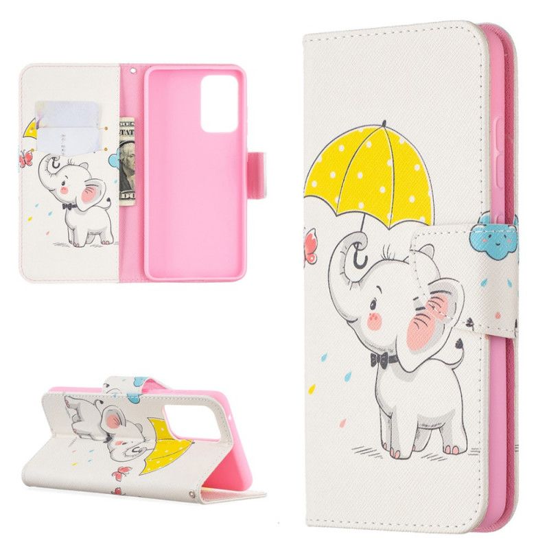 Fodral för Samsung Galaxy A52 4G / A52 5G Elefant
