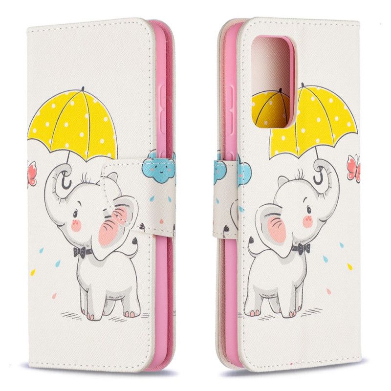 Fodral för Samsung Galaxy A52 4G / A52 5G Elefant
