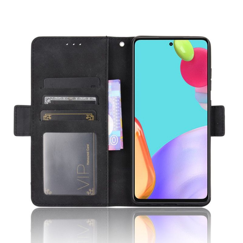 Fodral för Samsung Galaxy A52 4G / A52 5G Svart Förstklassigt Multikort