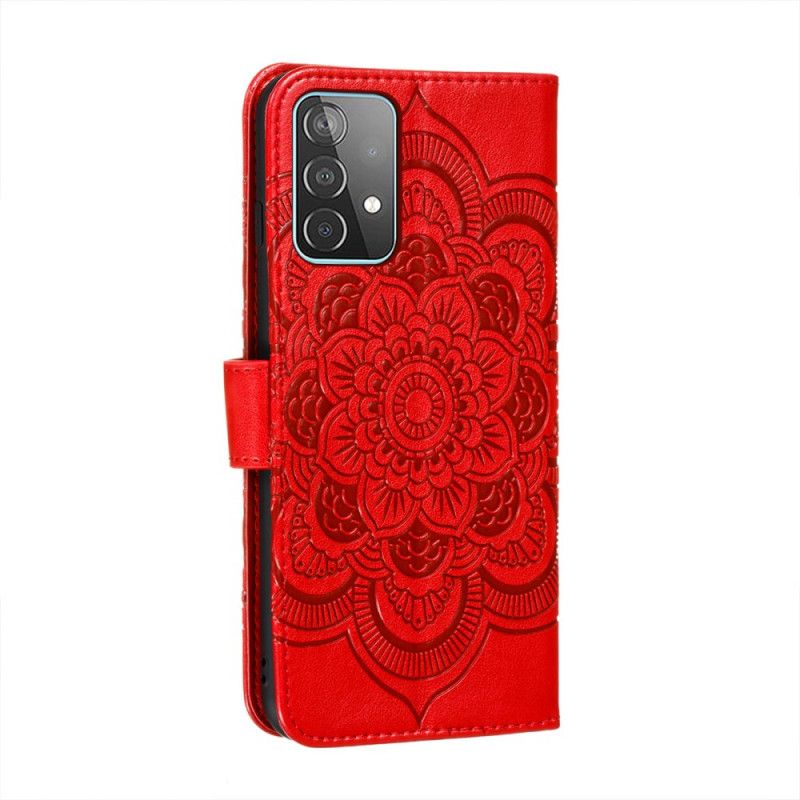 Fodral för Samsung Galaxy A52 4G / A52 5G Svart Hela Mandala