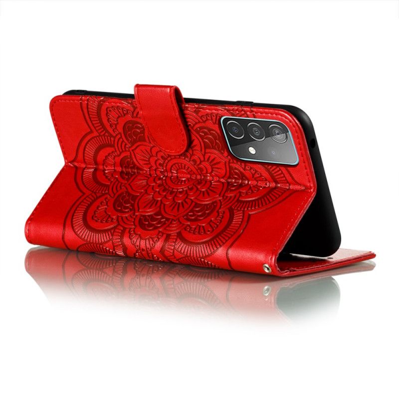 Fodral för Samsung Galaxy A52 4G / A52 5G Svart Hela Mandala