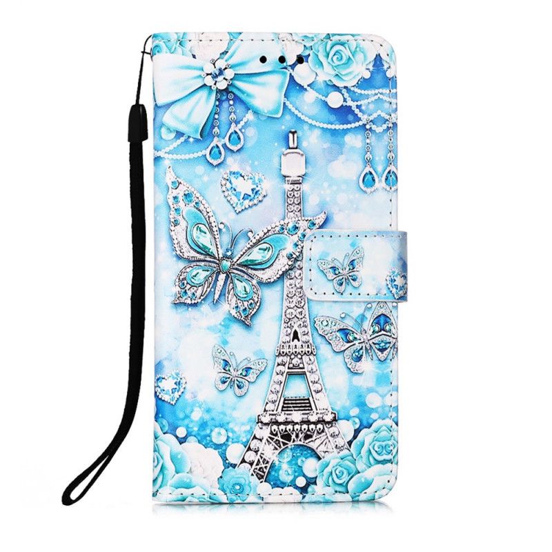 Fodral Samsung Galaxy A52 4G / A52 5G Eiffeltornets Fjärrband