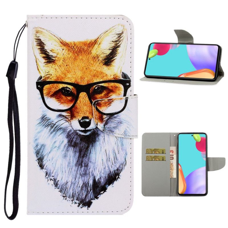 Fodral Samsung Galaxy A52 4G / A52 5G Nördsträngräv