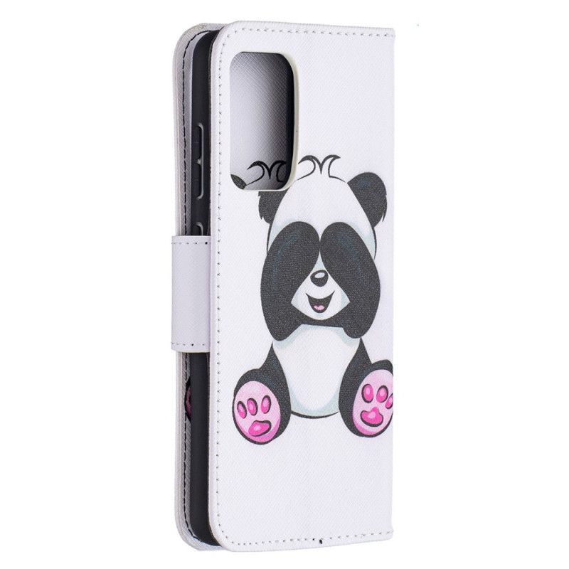 Fodral Samsung Galaxy A52 4G / A52 5G Rolig Panda